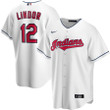 Francisco Lindor Cleveland Indians Nike Home 2020 Replica Player Jersey - White