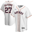 Jose Altuve Houston Astros Nike Home 2020 Replica Player Jersey - White