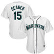 Kyle Seager Seattle Mariners Majestic Cool Base Player Jersey - White