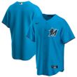 Miami Marlins Nike Alternate 2020 Official Replica Team Jersey - Blue