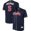 Freddie Freeman Atlanta Braves Big & Tall Player Alternate Jersey - Navy