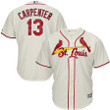 Matt Carpenter St. Louis Cardinals Majestic Cool Base Player Jersey - Cream