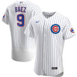 Javier Baez Chicago Cubs Nike Home 2020 Player Jersey - White