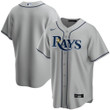 Tampa Bay Rays Nike Road 2020 Team Jersey - Gray