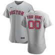 Boston Red Sox Nike 2020 Road Custom Jersey - Gray