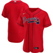 Atlanta Braves Nike Alternate 2020 Team Jersey - Red