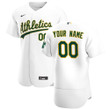 Oakland Athletics Nike 2020 Home Custom Jersey - White