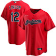 Francisco Lindor Cleveland Indians Nike Alternate 2020 Player Jersey - Red