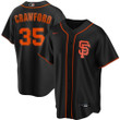 Brandon Crawford San Francisco Giants Nike Alternate 2020 Player Jersey - Black