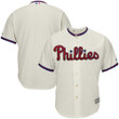 Philadelphia Phillies Majestic Alternate Official Cool Base Team Jersey - Cream
