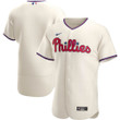 Philadelphia Phillies Nike Alternate 2020 Team Jersey - Cream