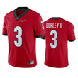 Todd Gurley II Georgia Bulldogs College Football Red Men's Jersey
