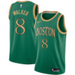 Kemba Walker Boston Celtics Nike 2019/20 Finished Swingman Jersey Green - City Edition