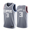 2020-21 LA Clippers Marcus Morris Sr. Earned Edition Gray #31 Jersey