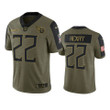 Titans Derrick Henry Limited Jersey Olive 2021 Salute To Service