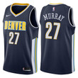 2017-18 Nuggets Jamal Murray Icon Navy Jersey