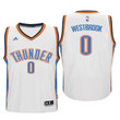 Youth Thunder Russell Westbrook New Home White Jersey