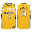 Youth Nuggets Mason Plumlee Gold Jersey - Statement Edition