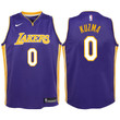 Youth Lakers Kyle Kuzma Purple Jersey-Statement Edition