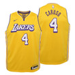 Youth Lakers Alex Caruso City Gold Jersey