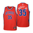 Pistons Marvin Bagley III 75th Anniversary City Youth Jersey