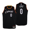 2020-21 Cavaliers City Jersey Kevin Love Black Youth