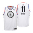 Youth 2019 NBA All-Star Celtics #11 Kyrie Irving White Jersey