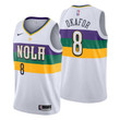 Youth Pelicans Jahlil Okafor City Edition White Jersey