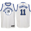 Youth Warriors Klay Thompson White Jersey-Icon Edition