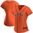Houston Astros Nike Women's Alternate Replica Team Jersey - Orange