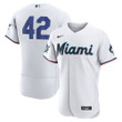 Jackie Robinson Miami Marlins Nike Replica Player Jersey - White