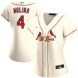 Yadier Molina St. Louis Cardinals Nike Women's Alternate Replica Player Jersey - Cream