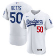 Mookie Betts Los Angeles Dodgers Nike Home Replica Player Jersey - White