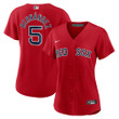 Enrique Hernandez Boston Red Sox Nike Women's Alternate Replica Player Jersey - Red