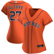 Jose Altuve Houston Astros Nike Women's Alternate Replica Player Jersey - Orange