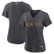 New York Yankees Nike Women's 2022 MLB All-Star Game Replica Blank Jersey - Charcoal
