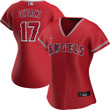 Shohei Ohtani Los Angeles Angels Nike Women's Replica Player Jersey - Red