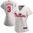 Bryce Harper Philadelphia Phillies Nike Women's Home Replica Player Jersey - White