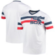 Chicago White Sox Stitches Cooperstown Collection V-Neck Jersey - White