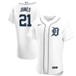 Jacoby Jones Detroit Tigers Nike Home Replica Player Jersey - White