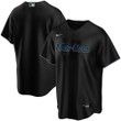 Miami Marlins Nike Alternate Replica Team Jersey - Black