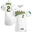 Khris Davis Oakland Athletics Nike Home Replica Player Jersey - White