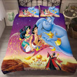 Disney Aladdin and Jasmine Duvet Quilt Bedding Set