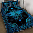 Mystical Dragonfly Quilt Bedding Set