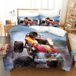 Monster Truck 2 Duvet Quilt Bedding Set