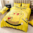 Pikachu Pokemon 2 Duvet Quilt Bedding Set