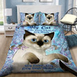 3D Siamese Is The Reason I Wake Up Every Morning Cotton Bed Sheets Spread Comforter Duvet Cover Bedding Sets