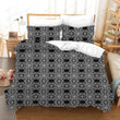 3d Bohemia Floral Black Pattern Bed Sheets Duvet Cover Bedding Set Great Gifts For Birthday Christmas Thanksgiving