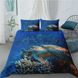 3d Coral Sea Turtle Cotton Bed Sheets Spread Comforter Duvet Cover Bedding Sets