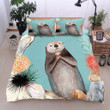 3D Cute Otter Cotton Bed Sheets Spread Comforter Duvet Cover Bedding Sets